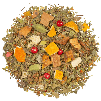 Kräutertee Tulsi Orange Ingwer